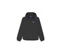 Hugo - Veste zippée à capuche avec logo sur la poitrine - Homme - Vestes - Noir - Taille: L