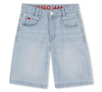 Hugo - Bermuda En Jean - Bleach Pousse - Garçon - 16 Ans