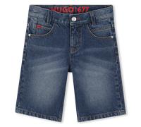 Hugo - Bermuda En Jean - Dble Stone+brossage - Garçon - 12 Ans