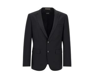 Hugo - Blazer en Laine Vierge Cool Wool - Homme - Vestes - Noir - Taille: L