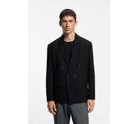 HUGO Blazer Modern en twill stretch performant - Style Karlo264F2X, 50580214 Noir 56