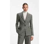 HUGO Blazer Regular à motif chevrons - Style Asmalla, 50570564 Gris à motif 36