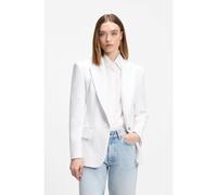 HUGO Blazer Regular avec bouton en métal - Style Antega, 50566100 Naturel 44