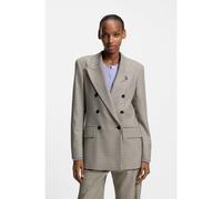 HUGO Blazer Relaxed à micro motif pied-de-poule - Style Amalisa, 50554439 Fantaisie 34