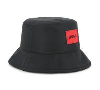 HUGO Bob réversible avec logos pour enfant - Style G00549/09B56, G00549 Noir 56
