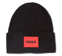 Hugo - Bonnet Double Épaisseur - Black - Unisexe - Taille T4