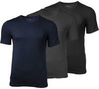 HUGO BOSS 3-Pack T-shirt homme, col rond, RN 3P, Pure Coton, S-XXL - Open Blue M (Gr. Medium)