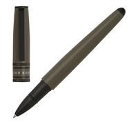 Hugo Boss Ballpoint Pen Gear Minimal Black & Chrome