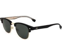 BOSS 1381/S Hommes Lunettes de soleil, Noir or Noir or