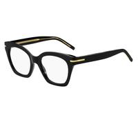 BOSS Monture optique en acétate noir avec garnitures en métal doré - Style BOSS 16118075019, 58114994 Noir pcs.