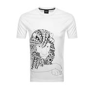 Hugo Boss BOSS Meissen 50423048 T-shirt lion blanc Capsule Big 5 Collection Tiburt 160, blanc, XXL