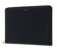 HUGO BOSS Monogram Conference Folder L Black