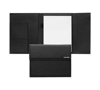 Hugo Boss Classeur à rayures fines Noir A4