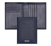 Hugo Boss Classic Grained Card Case Dark Blue