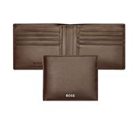 Hugo Boss Classic Smooth Card Case Brown