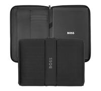 BOSS Porte-documents de réunion noir format A4 avec logo - Style Conference folder A4 Arche Black, 58139212 Noir pcs.