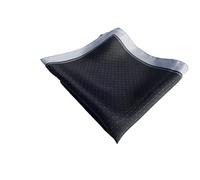 Hugo Boss Costume en soie pour homme - Poche carrée - Noir et gris - 50275366, Noir , Taille unique