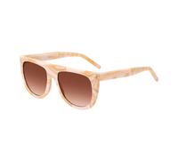 Hugo Boss Femme BOSS 1655/S EPC/HA Lunettes de soleil Acétate Beige Marron Ronde Ombré