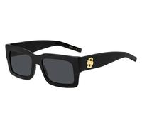 Hugo Boss Femme BOSS 1654/S 807/IR Lunettes de soleil Acétate Noir Gris Carré