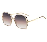 Hugo Boss Femme Hugo Boss BOSS 1660/S 84A/PR Lunettes de soleil Acétate Beige Multicolore Carré Ombré