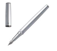 Hugo Boss Fountain pen Gear Metal Chrome Chrome Fountain pen