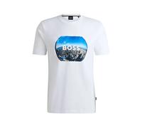 Hugo - Boss - Hauts > T-Chemises - Homme - Tops - Blanc - Taille: S