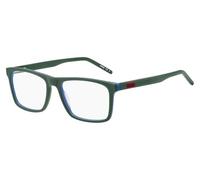Hugo Boss Hg 1198 3UK/17 GREEN BLUE Eyewear Men Acetate, Standard, 56