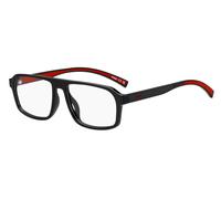HUGO Monture optique noire avec finitions rouges - Style HG 1370/G8075516, 58610521 Noir pcs.