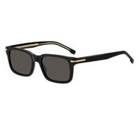 Hugo Boss Homme BOSS 1628/S 807/IR Lunettes de soleil Acétate Noir Gris Carré