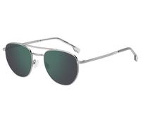 Hugo Boss Homme BOSS 1631/S 6LB/MT Lunettes de soleil Acier Gris Multicolore Pilote Miroir
