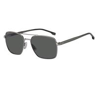 Hugo Boss Homme Hugo Boss BOSS 1045/S/IT R81/M9 Lunettes de soleil Métal Gris Gris Carré Polarisé