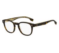 Hugo Boss Homme Hugo Boss BOSS 1384 086 Montures optiques Acétate Havane Carré