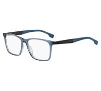 Hugo Boss Homme Hugo Boss BOSS 1582 PJP Montures optiques Acétate Bleu Carré