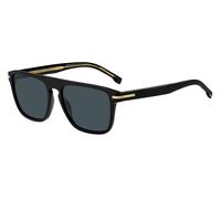 Hugo Boss Homme Hugo Boss BOSS 1599/S 807/KU Lunettes de soleil Plastique Noir Bleu Carré