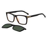 Hugo Boss Homme Hugo Boss BOSS 1726/G/CS 05K/UC Lunettes de soleil Acétate Noir Vert Carré Polarisé