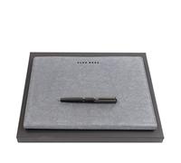 Hugo Boss Hpfp105j Set d'écriture avec stylo et dossier Format A4