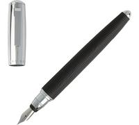 Hugo Boss - HSL9042A - Stylo Plume - gris/noir - Pure Tradition