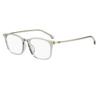 BOSS Monture optique en acétate transparent et acier doré - Style BOSS 1801/FFT35318, 58330450 Gris chiné pcs.