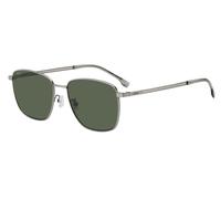 BOSS Lunettes de soleil en titane avec verres teintés verts - Style BOSS 1870/F/SR8158QT, 58609999 Couleur argentée pcs.