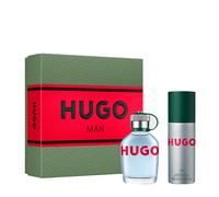Hugo Hugo Man EDT 75 ml + DEO spray 150 ml variante Green Cover with Red Stripe