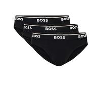 Hugo Boss Lot de 3 slips de sport lettres - Noir - S