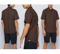 HUGO BOSS Luka 2F Chemise Ananas Pour Hommes Regular Fit Iconique Wow XXL