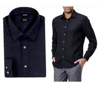 HUGO BOSS Lukas Chemise En Lin Naturel Pour Hommes Regular Fit Iconique Wow