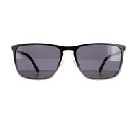 Hugo Boss Lunettes de Soleil 1004/S O6W Infrarouge Noir Ruthenium Et Gris Foncé