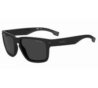 HUGO BOSS Lunettes de Soleil BOSS 1497/S Matte black grey 57/18/140 Homme