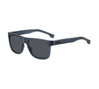 HUGO BOSS Lunettes de Soleil BOSS 1647/S PJP BLUE 55/18/145 Homme