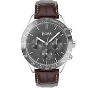 Hugo Boss-Montre Chronographe pour Homme à movement Quartz en Cuir 1513598
