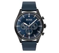 Hugo Boss-Montre Chronographe pour Homme à movement Quartz en Cuir 1513711