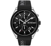 BOSS Black homme Montre à affichage analogique noir / argent, Gris Taille unique