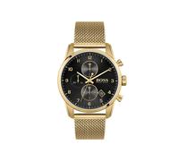Hugo Boss Montre Doré Chronographe Hommes Skymaster 1513838 Jaune